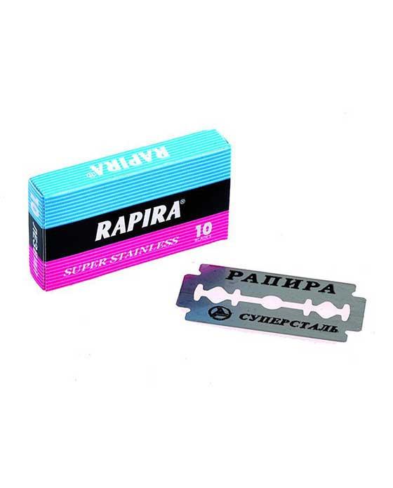 Rapira Double Edge Safety Razor Blades Classic (10 Blade pack), Razor Blades