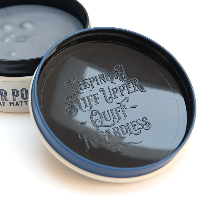 CPF-5598 Captain Fawcett's Matt Clay Pomade Blue 100g