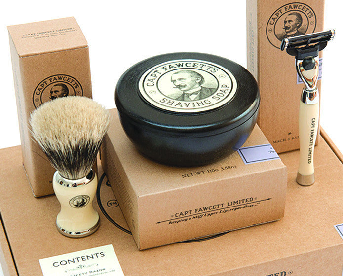 Captian Fawcett's Shaving Box Gift Set