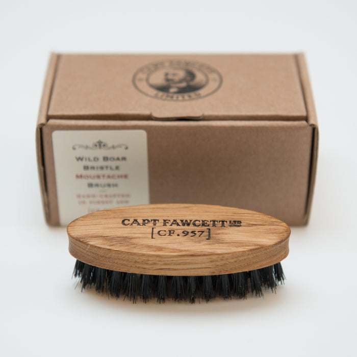 Captain Fawcett's Wild Boar Bristle Moustache Brush