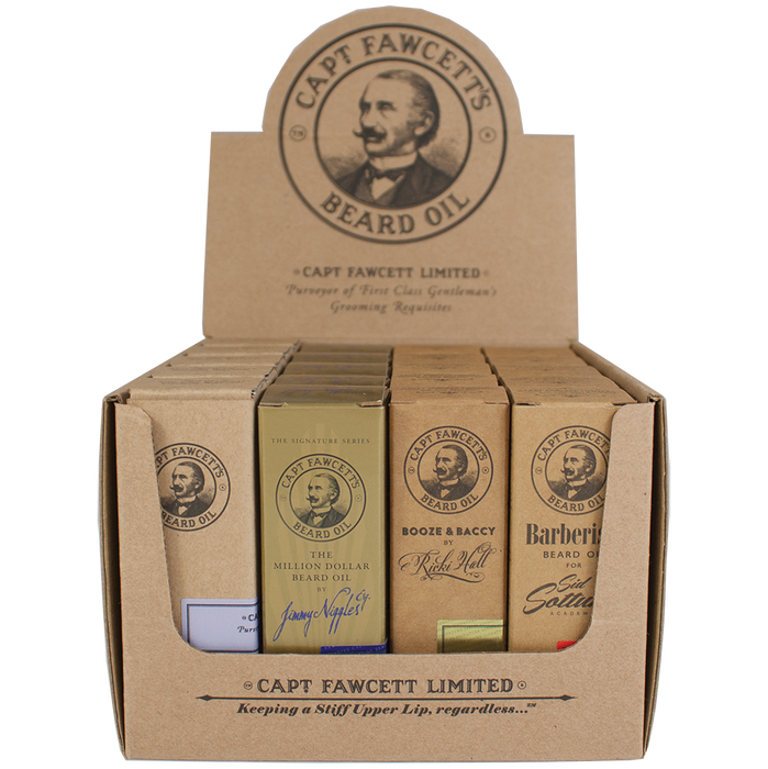 Captain Fawcett's Beard Oil Set Bundle, Beard Oil