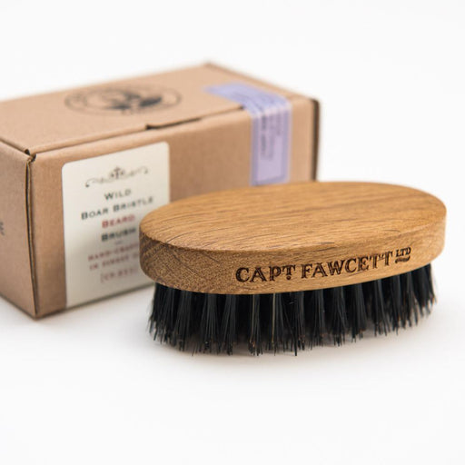 Captain Fawcett's Wild Boar Bristle Beard Brush, Beard Brushes
