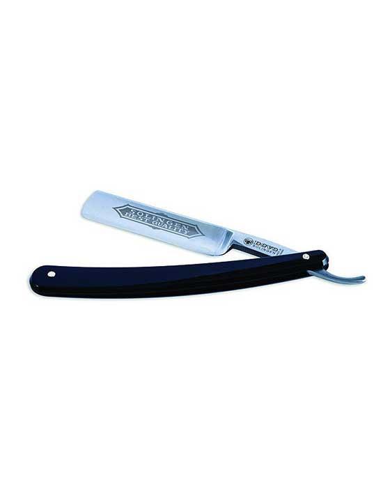 Dovo Straight Razor, Cellidur Black Handle 6/8'', Solingen, Germany, Straight Razors
