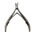 Dovo 10900-0526 Cuticle Nippers Contour-Style Satin SS 1/4" Cutting Edges