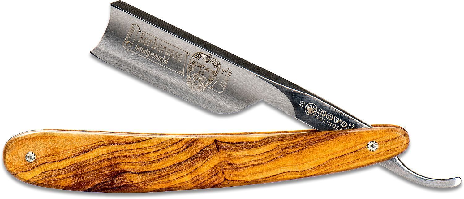 DV-305870, Dovo Straight Razor, Olive Wood, 5/8