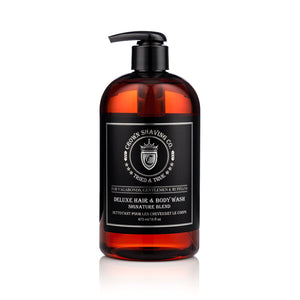 Crown Shaving Deluxe Hair & Body Wash 473 ml/ 16 fl oz.