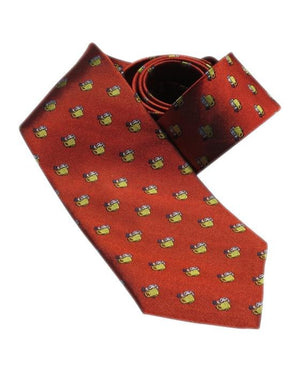 Fine Accoutrements Orange Mug Tie, Swag