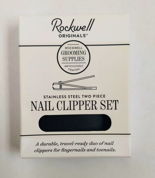 Rockwell Razors Stainless Steel Nail Clipper Set
