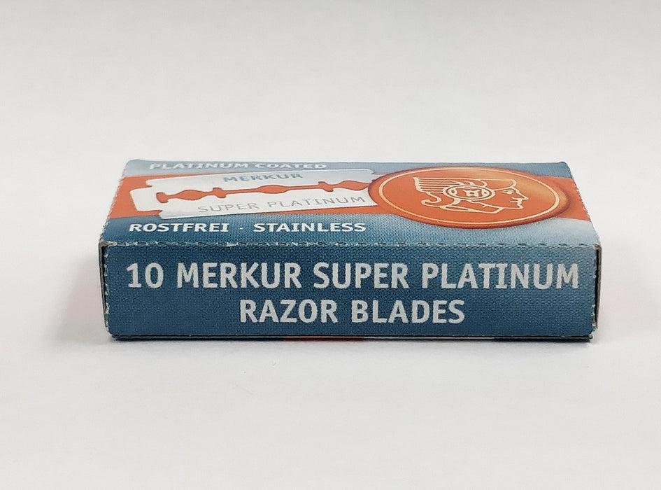 Merkur Super Platinum Double Edge Safety Razor Blades - 10/pk – Diehl  Marcus & Company
