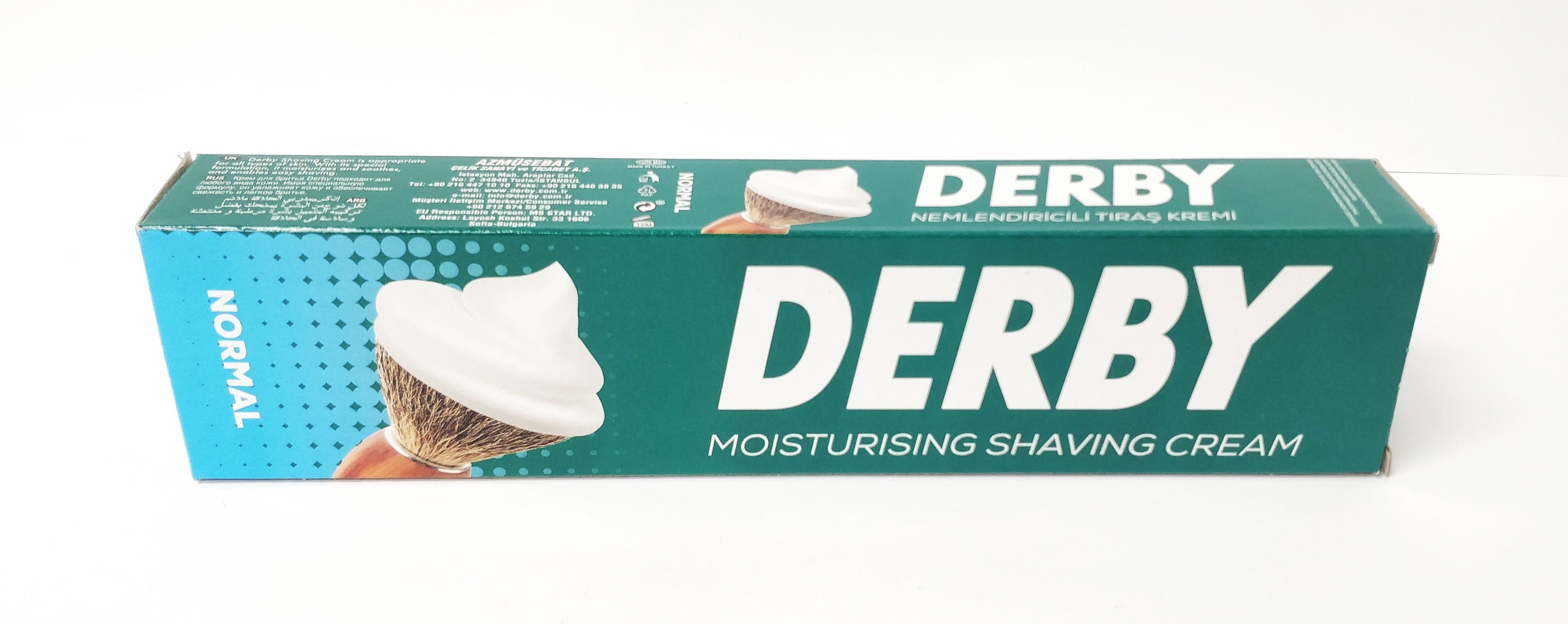 Derby Shaving Cream 100gm, Normal — Perma Brands