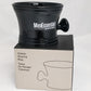 Men Essentials Black Porcelain Apothecary Shaving Mug
