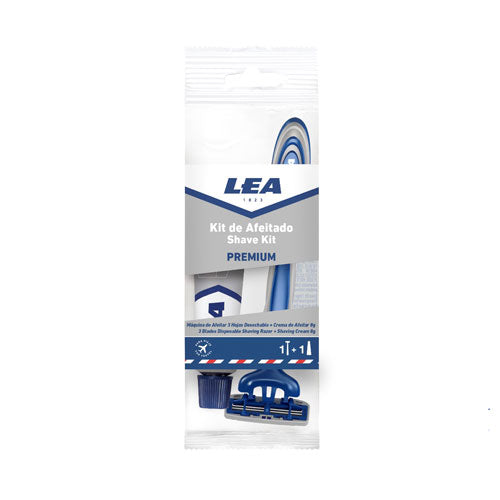 Lea Premium Shaving Kit (8gm Shaving Cream + Razor) Pack of 12