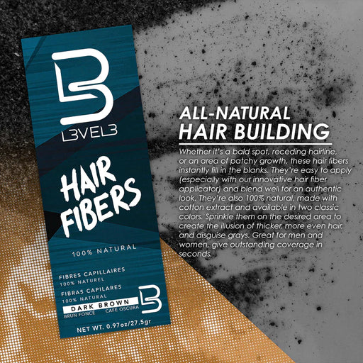 Level3  Black Hair Fibers