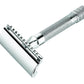 Merkur 33C Double Edge Safety Razor, Straight Cut, Chrome, Double Edge Safety Razors