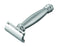 Merkur 43M Double Edge Safety Razor, Straight Cut, Extra Long Stainless Steel Handle