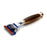 PureBadger Collection Shaving Razor Brown Handle - Fusion Head, Cartridge Razors