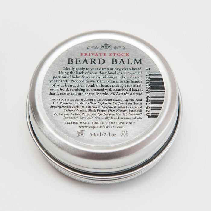 Captain Fawcett's Private Stock Beard Balm (60ml/2oz)