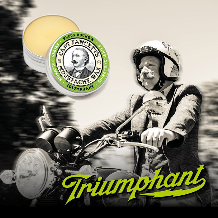 Captain Fawcett's Rufus Hound's Triumphant Moustache Wax (15ml/0.5oz)