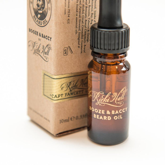 Captain Fawcett's Ricki Hall's Booze & Baccy Beard Oil (10ml/0.33oz)