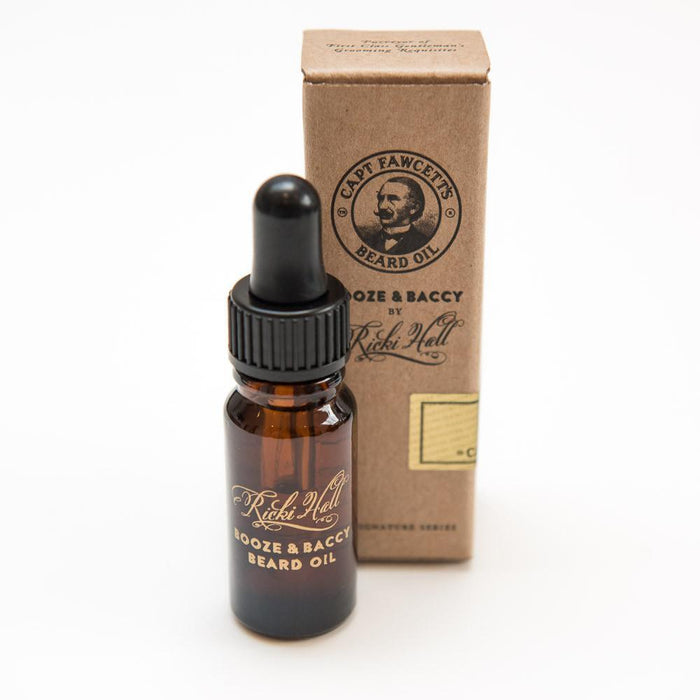 Captain Fawcett's Ricki Hall's Booze & Baccy Beard Oil (10ml/0.33oz)