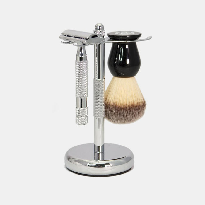 Rockwell Razors 3pc Shavestand ,Gun Metal