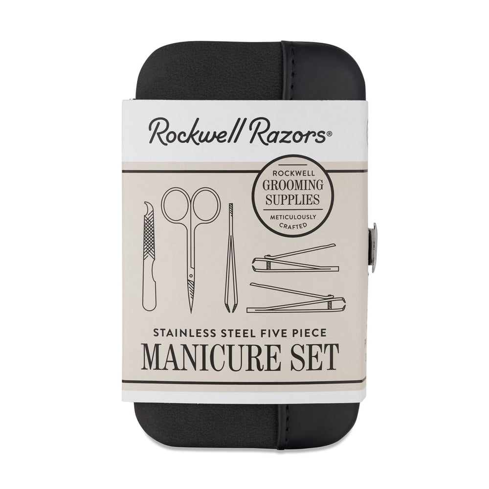 Rockwell Razors Stainless Steel Manicure Set (5 piece)