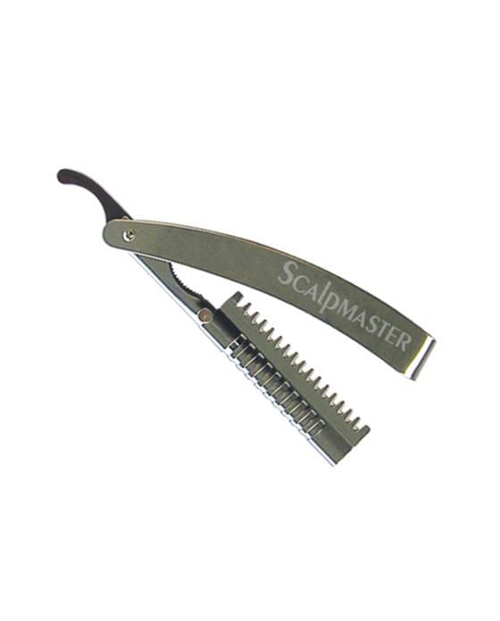 Scalpmaster Professional Ejector Hair Shaper, Straight Razors