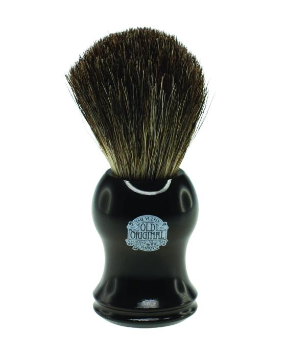 Progress Vulfix Pure Badger Shaving Brush, Black Handle, Shaving Brushes