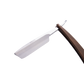 DV-8009141, Dovo Straight Razor EDO, 5/8”, carbon, 1/1 full hollow, Ultra compressed walnut wood