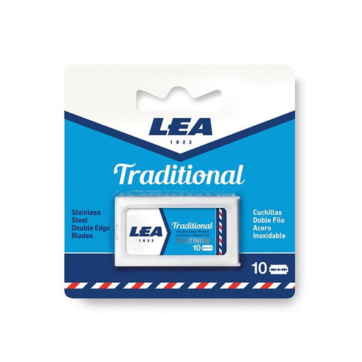 Lea Stainless Steel Double Edge Blades Refill (10 pack)