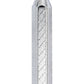 MERKUR 41C Double Edge Safety Razor, Straight Cut, Hexagon Handle, Bright Chrome Finish