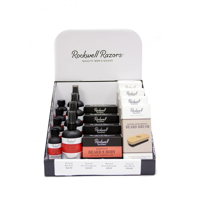 Rockwell Beard Collection Retail Display Bundle (New), 