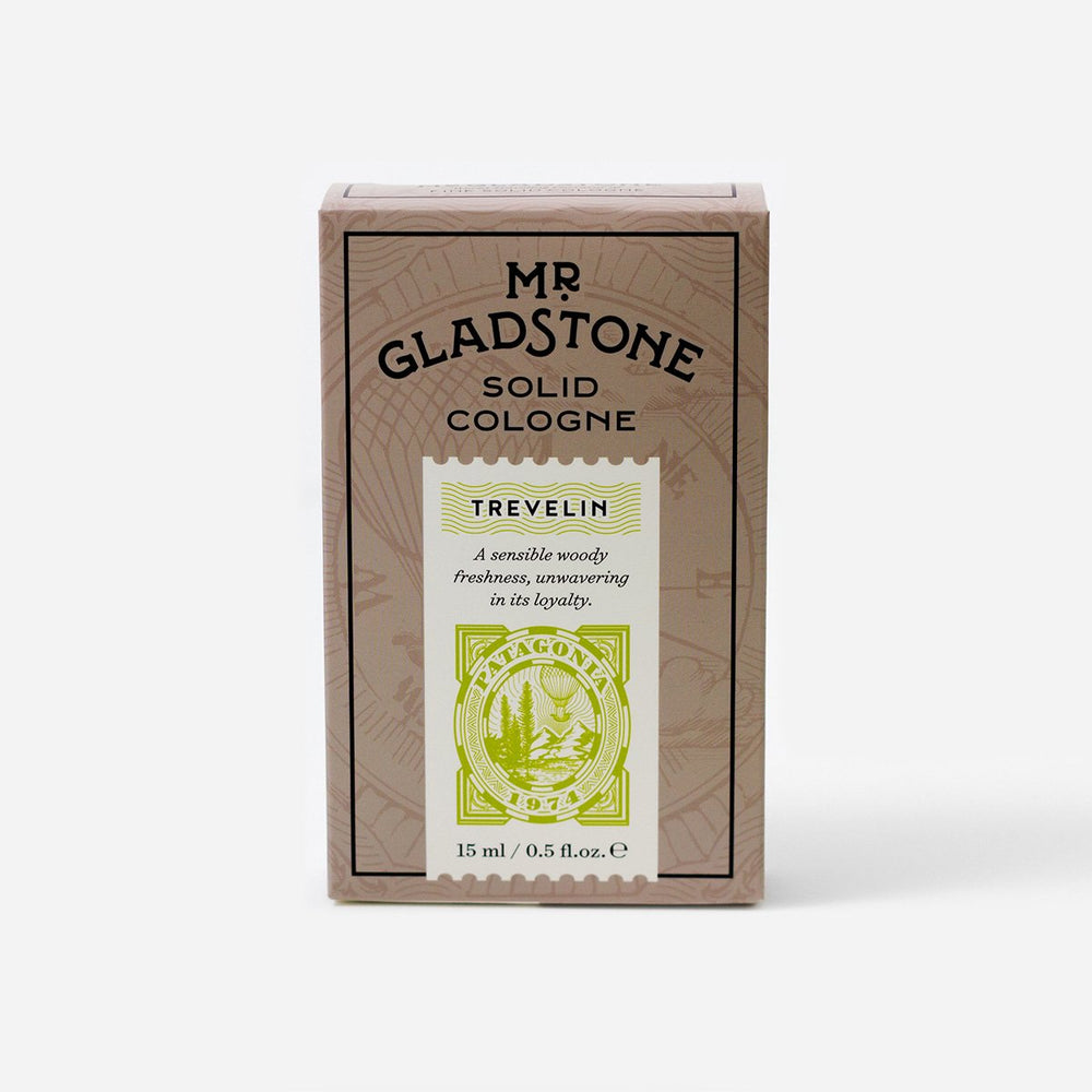 Mr. Gladstone Trevelin Solid Cologne - Fine Fragrance Reminiscent of 1974 Patagonia (1 Unit), Solid Cologne