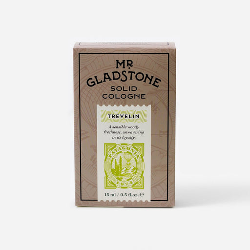 Mr. Gladstone Trevelin Solid Cologne - Fine Fragrance Reminiscent of 1974 Patagonia (1 Unit), Solid Cologne